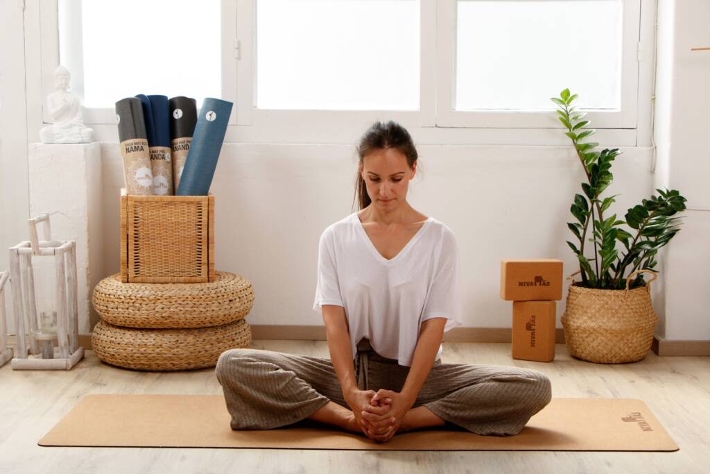 Cork yoga mat