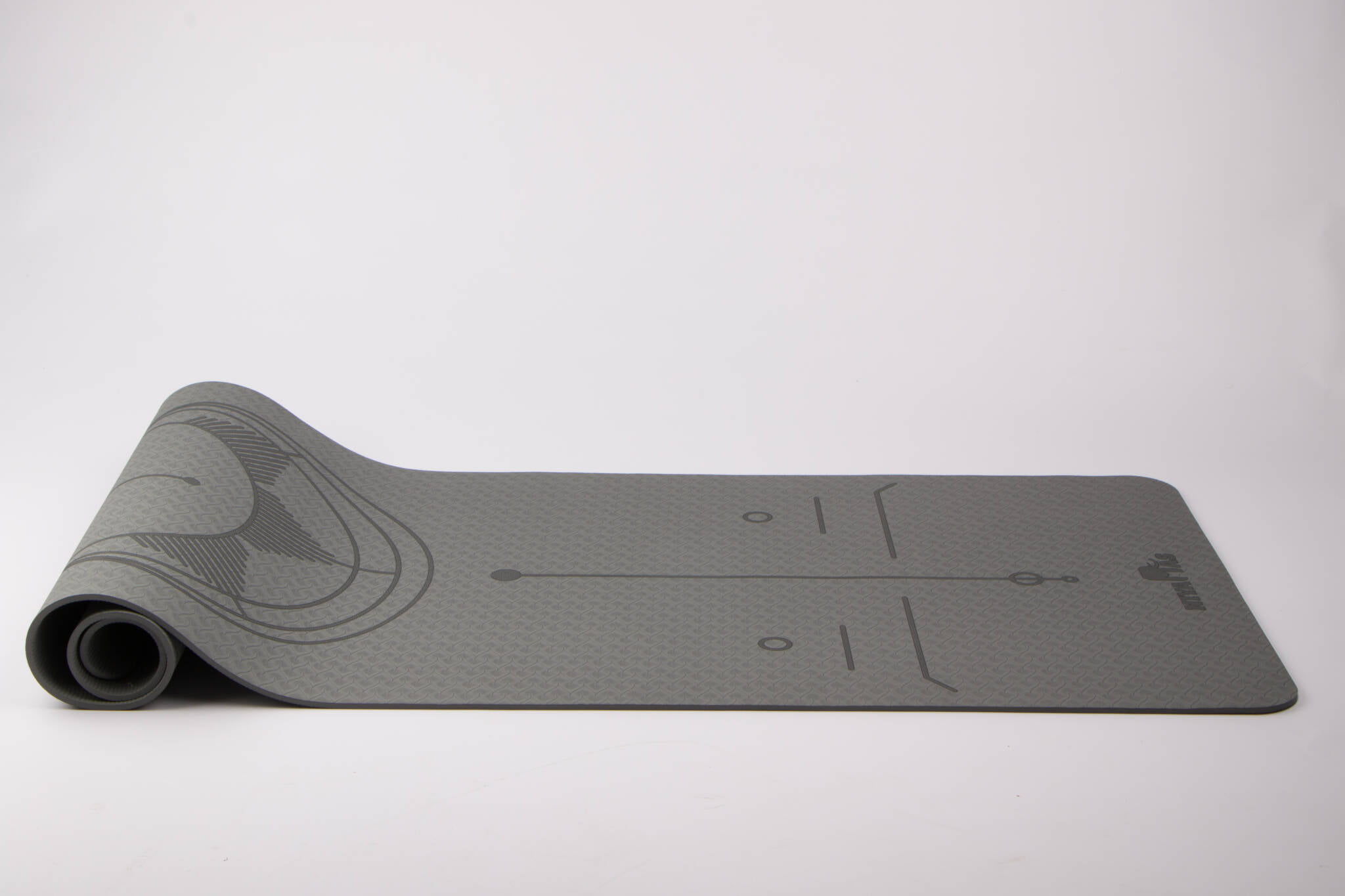 Niyamas Yoga Mat Maya (183x61x0.6cm) with Carry Strap - Image 2