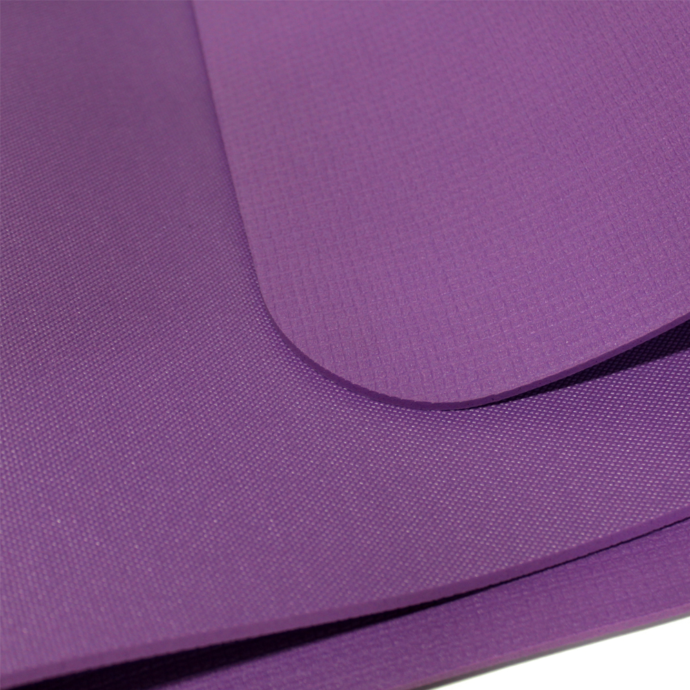 Niyamas Yoga Mat Pro Ananda Purple (185x65x0.6cm) with carry strap - Image 5