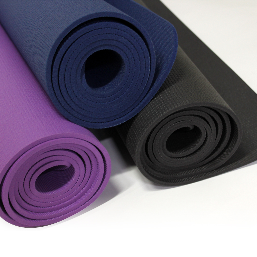 Niyamas Yoga Mat Pro Ananda Black (185x65x0.6cm) with carry strap - Image 6