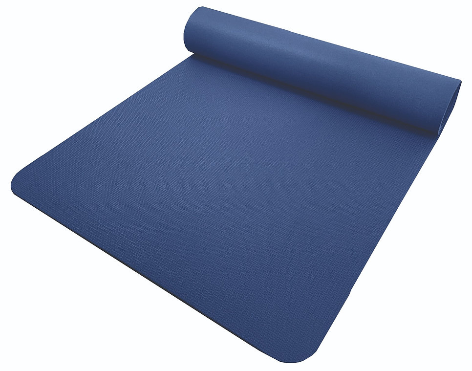 Niyamas Yoga Mat Pro Ananda Blue (185x65x0.6cm) with carry strap - Image 5