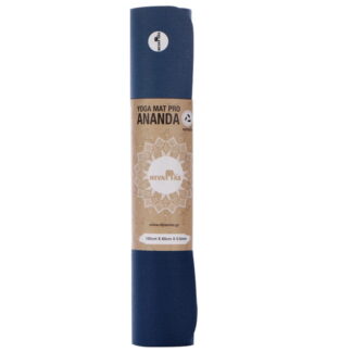 Niyamas Yoga Mat Pro Ananda Blue (185x65x0.6cm) with carry strap