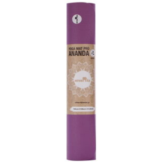 Niyamas Yoga Mat Pro Ananda Purple (185x65x0.6cm) with carry strap