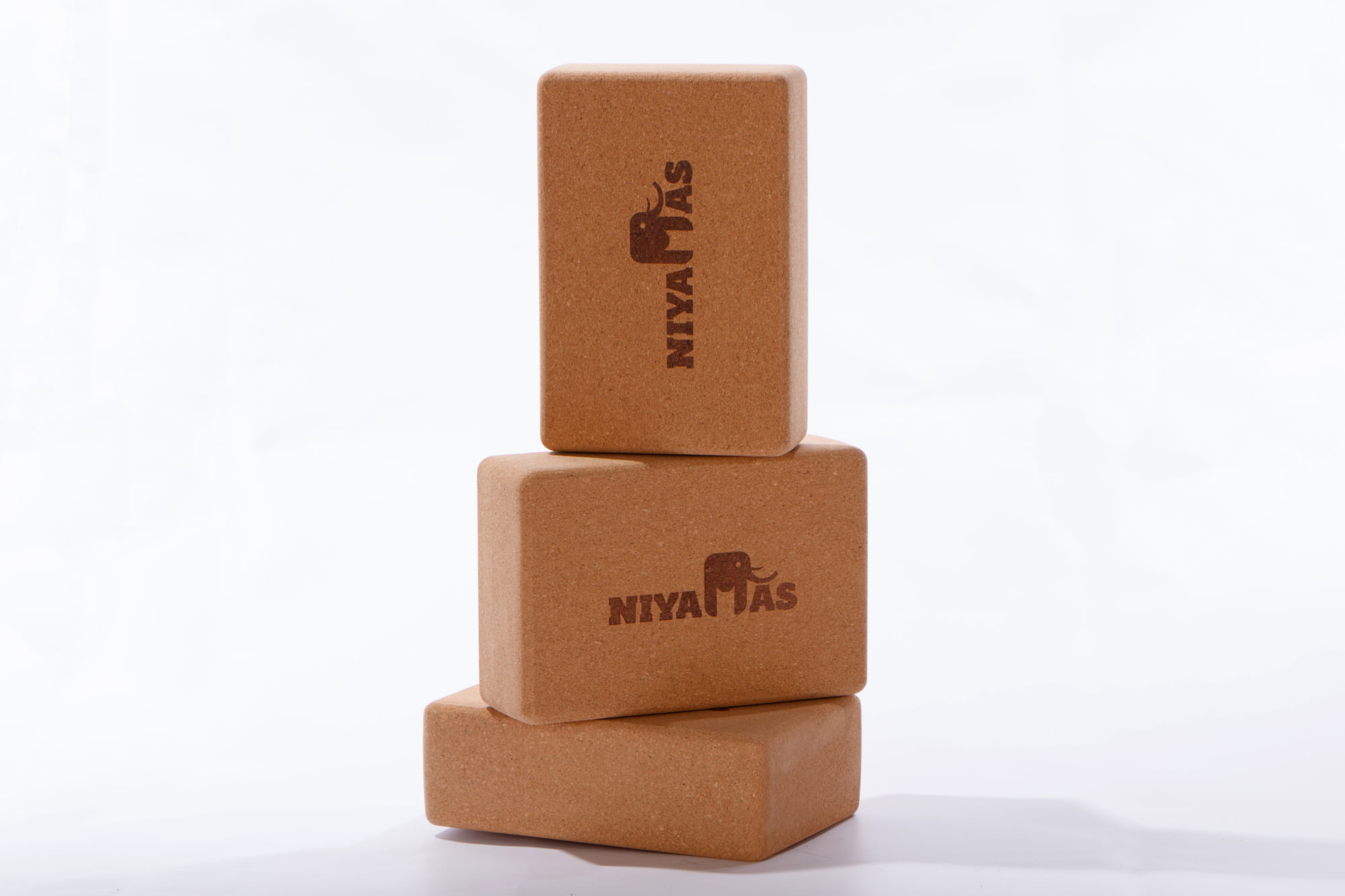 Cork Yoga Block Niyamas (23x15x8cm) - Image 3