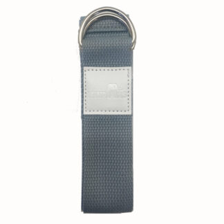Niyamas Yoga Belt D – Ring Dark Grey (185×4cm)