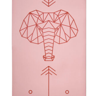 Niyamas Yoga Mat Pro Gaja Pastel Pink (183x68x0.5cm) with Carry Strap