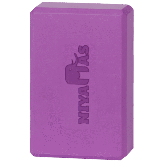 Yoga Block Niyamas Purple (23x15x8cm)