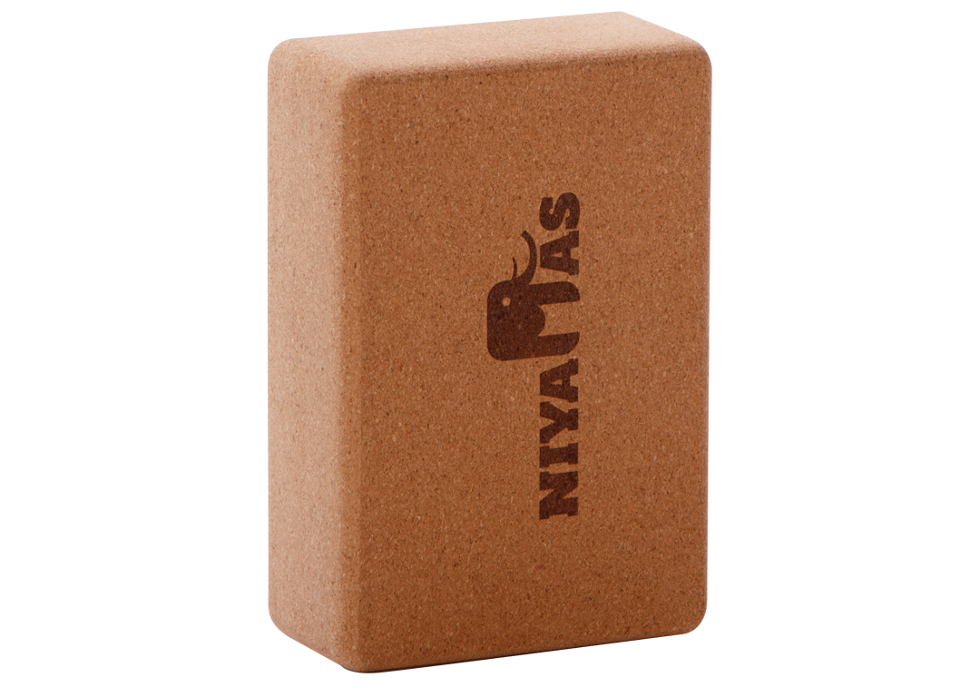 Cork Yoga Block Niyamas (23x15x8cm)