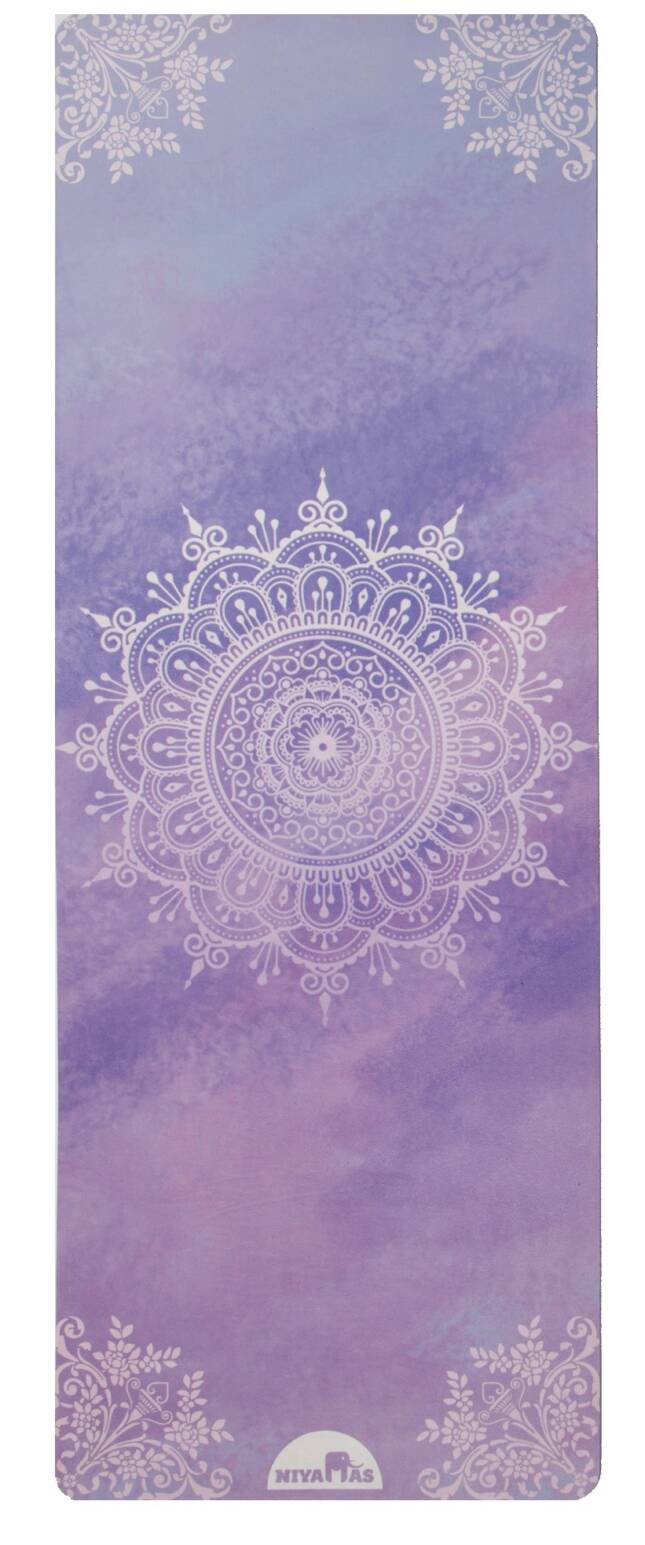 Niyamas Yoga Mat Samatva Mandala (185x68x0.5cm) with Carry Strap - Image 6