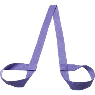 Yoga Mat Carrier & Stretching Strap Niyamas Purple - Image 3