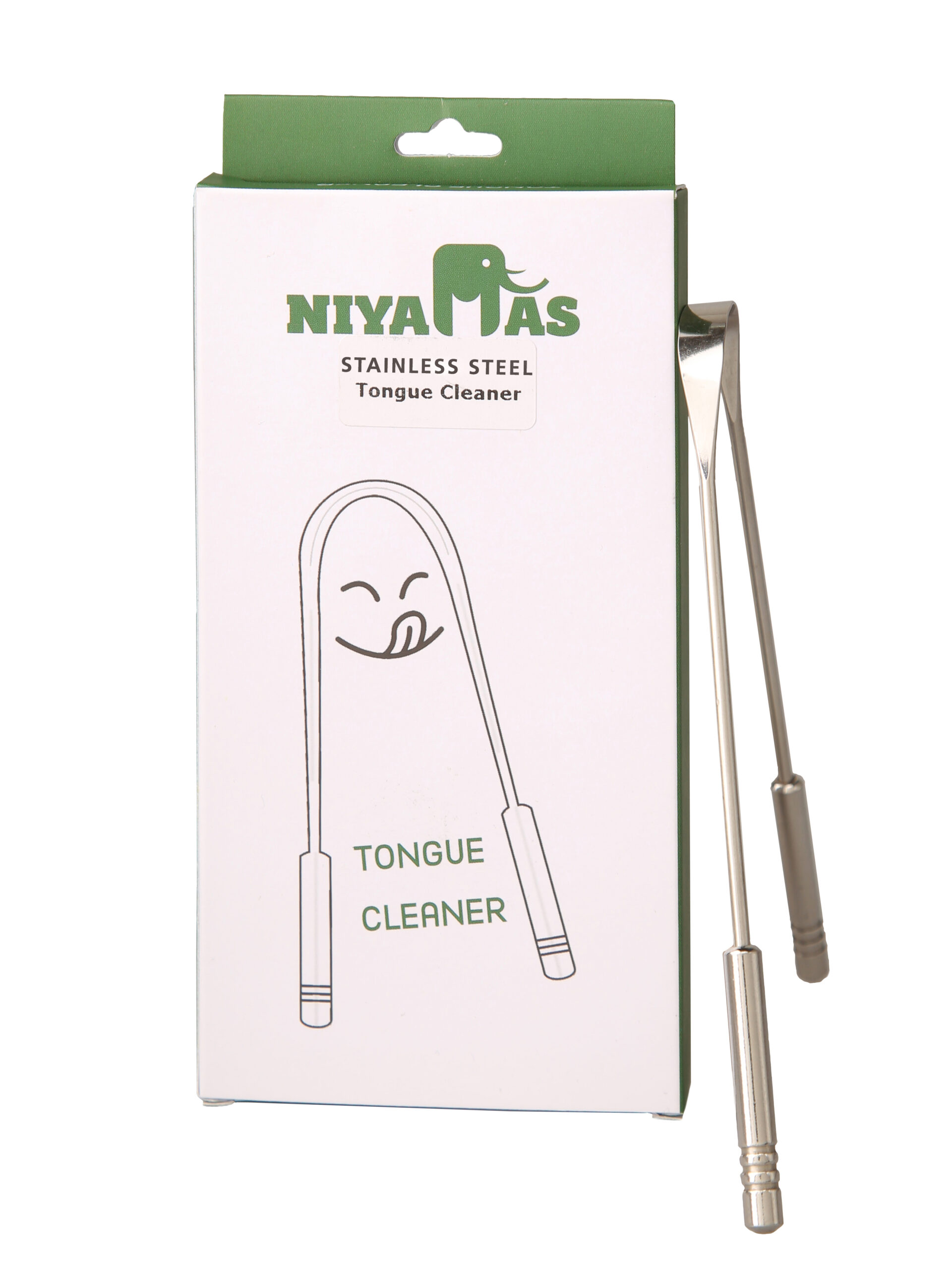 Tongue Cleaner Scraper Superior Quality Stainless Steel 30g - Image 2