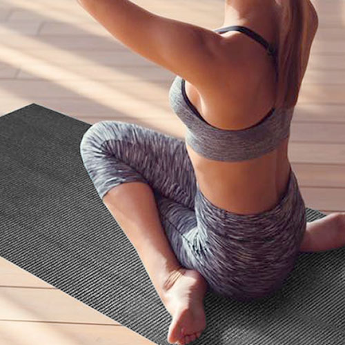 Niyamas Yoga Mat Basic Sticky Eco Nama Grey (180x60x0.4cm) - Image 7