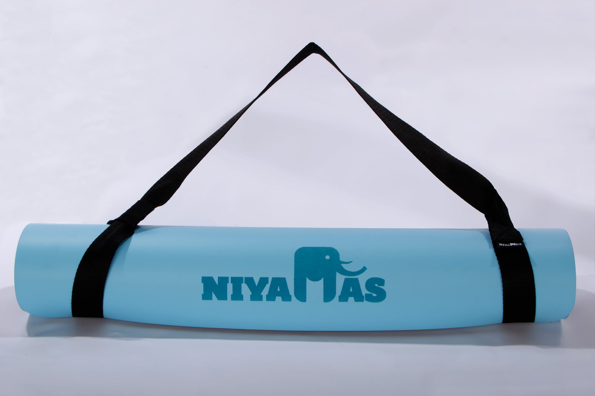 Yoga Mat Carrier & Stretching Strap Niyamas Black - Image 4