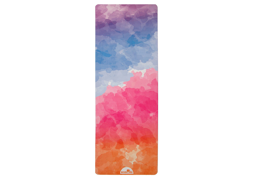 Niyamas Yoga Mat Samatva Sunset (185x68x0.5cm) with Carry Strap